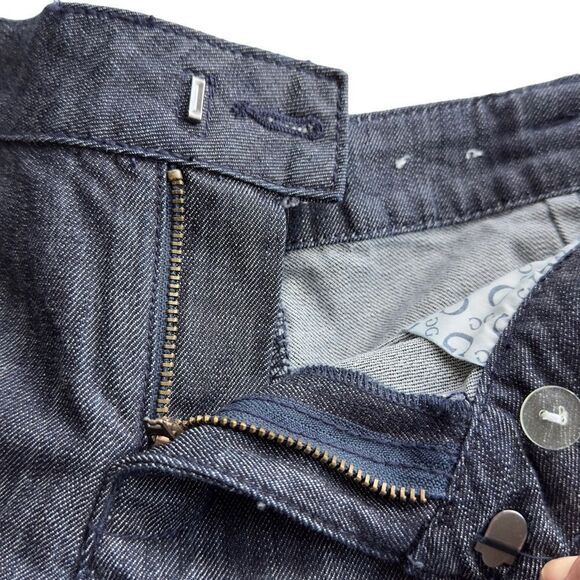 Guess Denim Folded Hem Shorts Size 27 - Picture 9 of 16